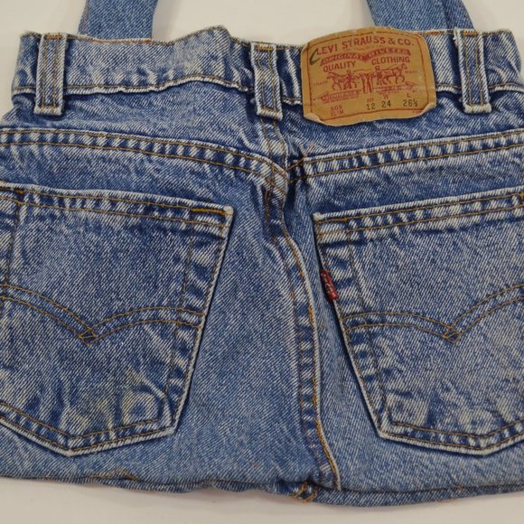 Levi's 505 Jeans Purse Bag Boho Repurposed Upcycled - Picture 4 of 10